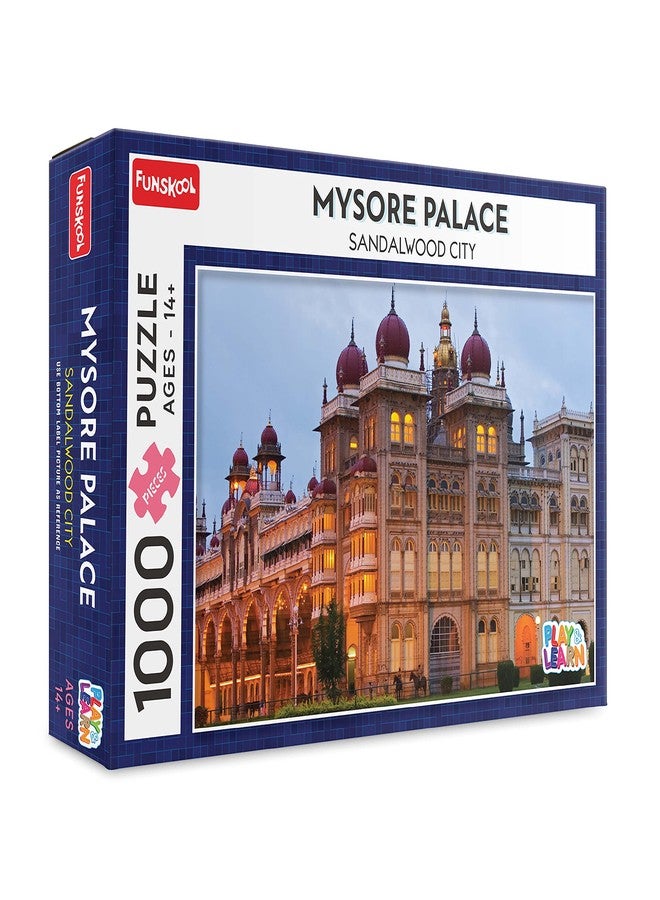Funskool Play & Learn-Mysore Palace,Educational,1000 Pieces,Puzzle,for 14 Year Old Kids and Above,Toy - Image 1